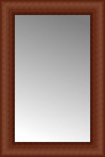 14" x 20" Ansley Cherry Custom Framed Mirror