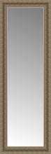 15" x 41" Ambrosia Silver Custom Framed Mirror
