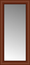 14" x 28" Ansley Cherry Custom Framed Mirror