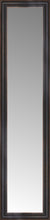 16" x 61" Aged Bronze Slope Custom Framed Mirror