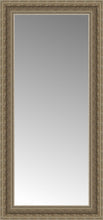 16" x 32" Ambrosia Silver Custom Framed Mirror