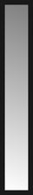 14" x 74" Soho Black Custom Framed Mirror