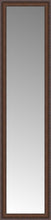 15" x 61" Banister Victorian-wal Custom Framed Mirror