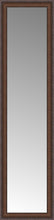 14" x 53" Banister Victorian-wal Custom Framed Mirror