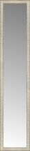 14" x 66" Libretto Antique Silver Custom Framed Mirror