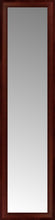 15" x 56" Ansley Mahogany Custom Framed Mirror