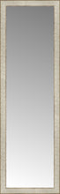 16" x 50" Libretto Antique Silver Custom Framed Mirror