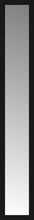 14" x 83" Soho Black Custom Framed Mirror