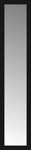 14" x 61" Soho Black Custom Framed Mirror