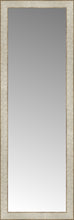 15" x 43" Libretto Antique Silver Custom Framed Mirror
