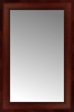 15" x 22" Ansley Mahogany Custom Framed Mirror