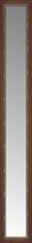14" x 82" Malabar Walnut Custom Framed Mirror