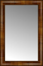 16" x 24" Belmont Light Brown Custom Framed Mirror
