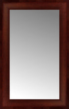 14" x 21" Ansley Mahogany Custom Framed Mirror