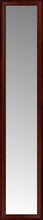 15" x 71" Ansley Mahogany Custom Framed Mirror