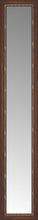 15" x 70" Malabar Walnut Custom Framed Mirror