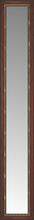 14" x 71" Malabar Walnut Custom Framed Mirror