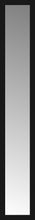 14" x 81" Soho Black Custom Framed Mirror