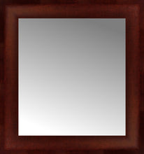 16" x 17" Ansley Mahogany Custom Framed Mirror