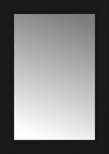 16" x 22" Soho Black Custom Framed Mirror