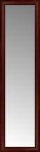 16" x 57" Ansley Mahogany Custom Framed Mirror