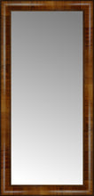16" x 32" Belmont Light Brown Custom Framed Mirror