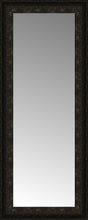 15" x 34" Mantilla Expresso Custom Framed Mirror