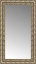 15" x 25" Sevilla Silver Custom Framed Mirror