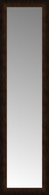 15" x 53" Dark Copper Custom Framed Mirror