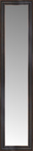 15" x 57" Aged Bronze Slope Custom Framed Mirror