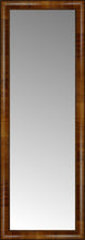 16" x 43" Belmont Light Brown Custom Framed Mirror