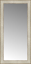 14" x 28" Libretto Antique Silver Custom Framed Mirror