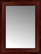 14" x 18" Ansley Mahogany Custom Framed Mirror