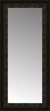 14" x 28" Mantilla Expresso Custom Framed Mirror