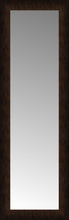 14" x 40" Dark Copper Custom Framed Mirror