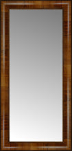 14" x 28" Belmont Light Brown Custom Framed Mirror