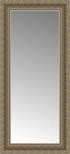 14" x 28" Ambrosia Silver Custom Framed Mirror