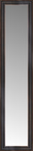 15" x 59" Aged Bronze Slope Custom Framed Mirror