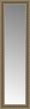 14" x 45" Ambrosia Silver Custom Framed Mirror