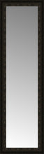 16" x 50" Mantilla Expresso Custom Framed Mirror