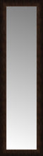 14" x 45" Dark Copper Custom Framed Mirror