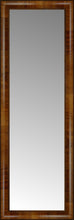 14" x 39" Belmont Light Brown Custom Framed Mirror