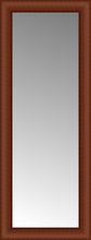 15" x 37" Ansley Cherry Custom Framed Mirror