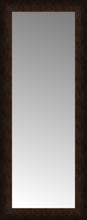 16" x 38" Dark Copper Custom Framed Mirror