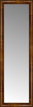 15" x 45" Belmont Light Brown Custom Framed Mirror
