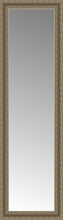 16" x 51" Ambrosia Silver Custom Framed Mirror