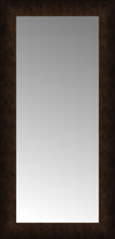 15" x 29" Dark Copper Custom Framed Mirror