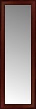 14" x 39" Ansley Mahogany Custom Framed Mirror
