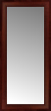 15" x 31" Ansley Mahogany Custom Framed Mirror
