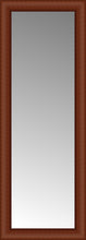 15" x 39" Ansley Cherry Custom Framed Mirror